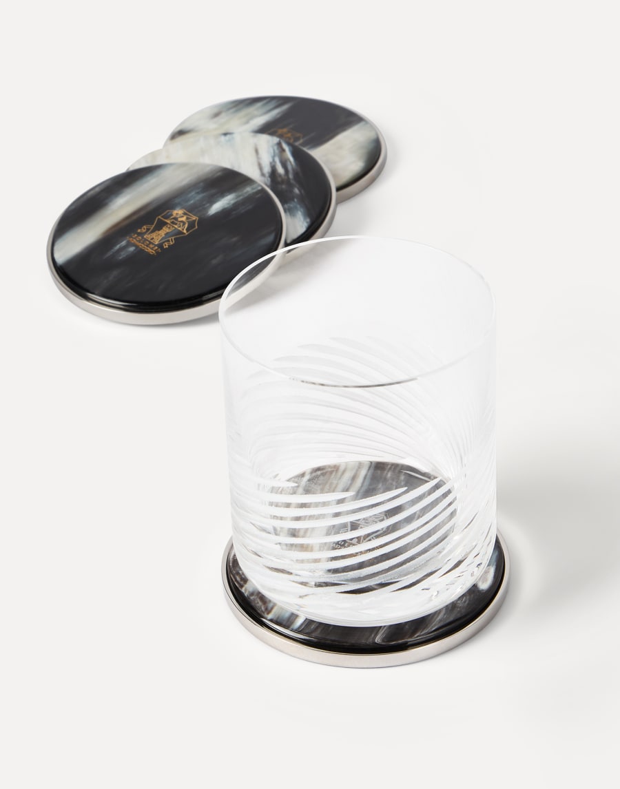 Coaster set Black Lifestyle - Brunello Cucinelli