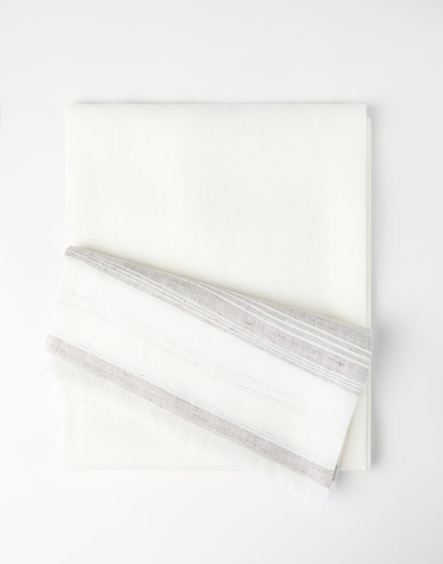 Linen scarf Panama Man - Brunello Cucinelli