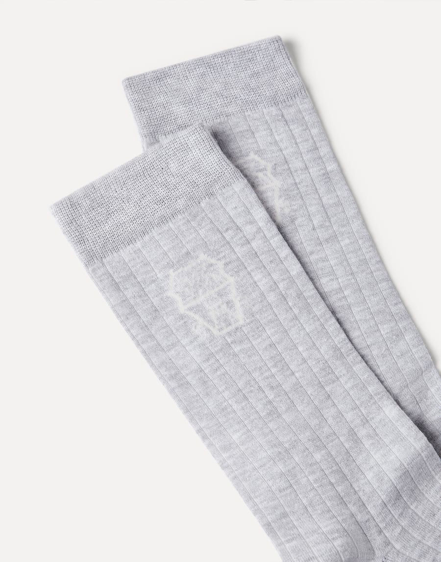 Cotton socks Fog Man - Brunello Cucinelli