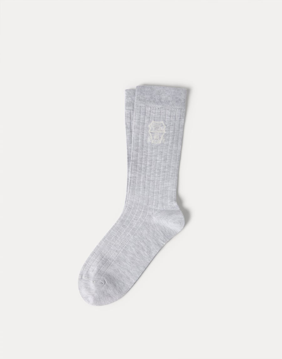 Cotton socks Fog Man - Brunello Cucinelli