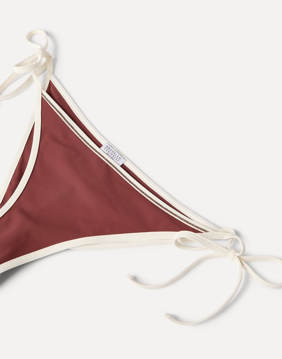 모닐리 장식 비키니 탑 보르도 여성 - Brunello Cucinelli