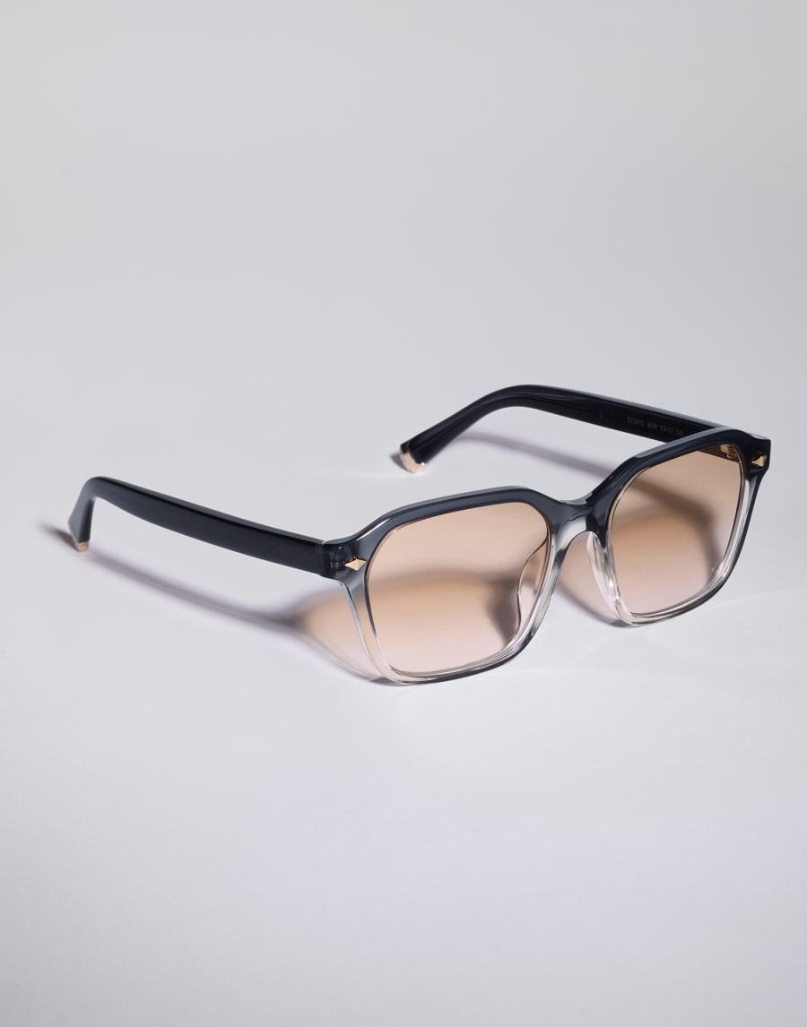 Rechteckige Azetatbrille Sunset Brillen - Brunello Cucinelli