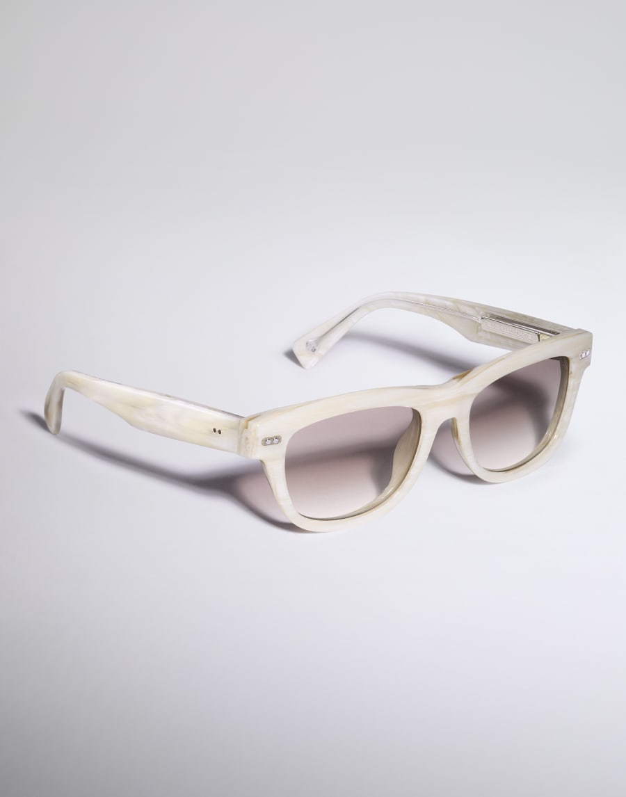 Rectangular acetate frame Panama Eyewear - Brunello Cucinelli