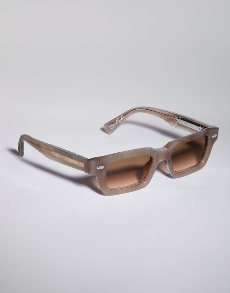 Sonnenbrille Marla aus Azetat Cashmere Beige Brillen - Brunello Cucinelli