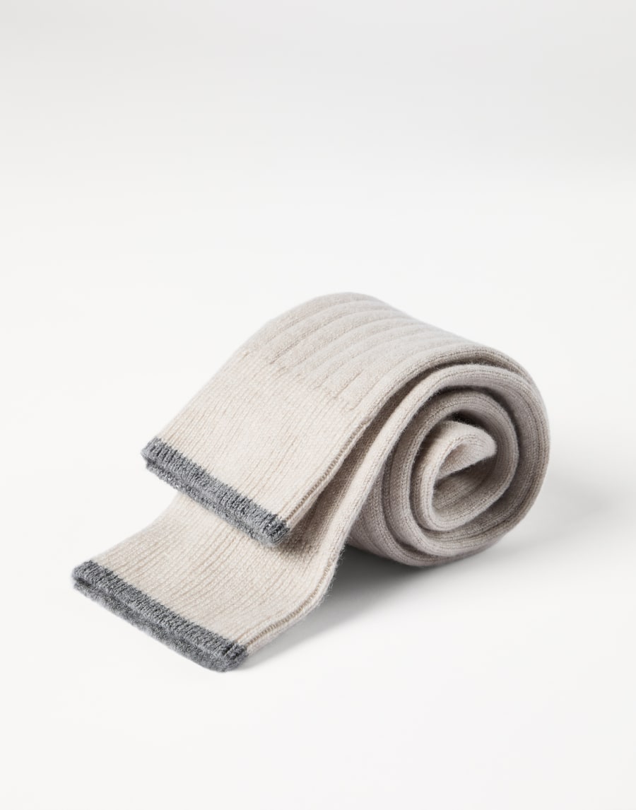 Cashmere knit socks Sand Man - Brunello Cucinelli