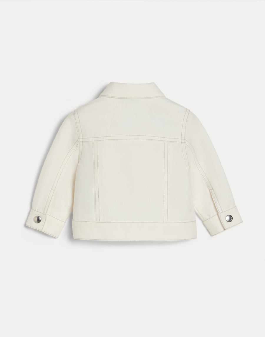 Baby Bernie four-pocket jacket Panama Baby - Brunello Cucinelli