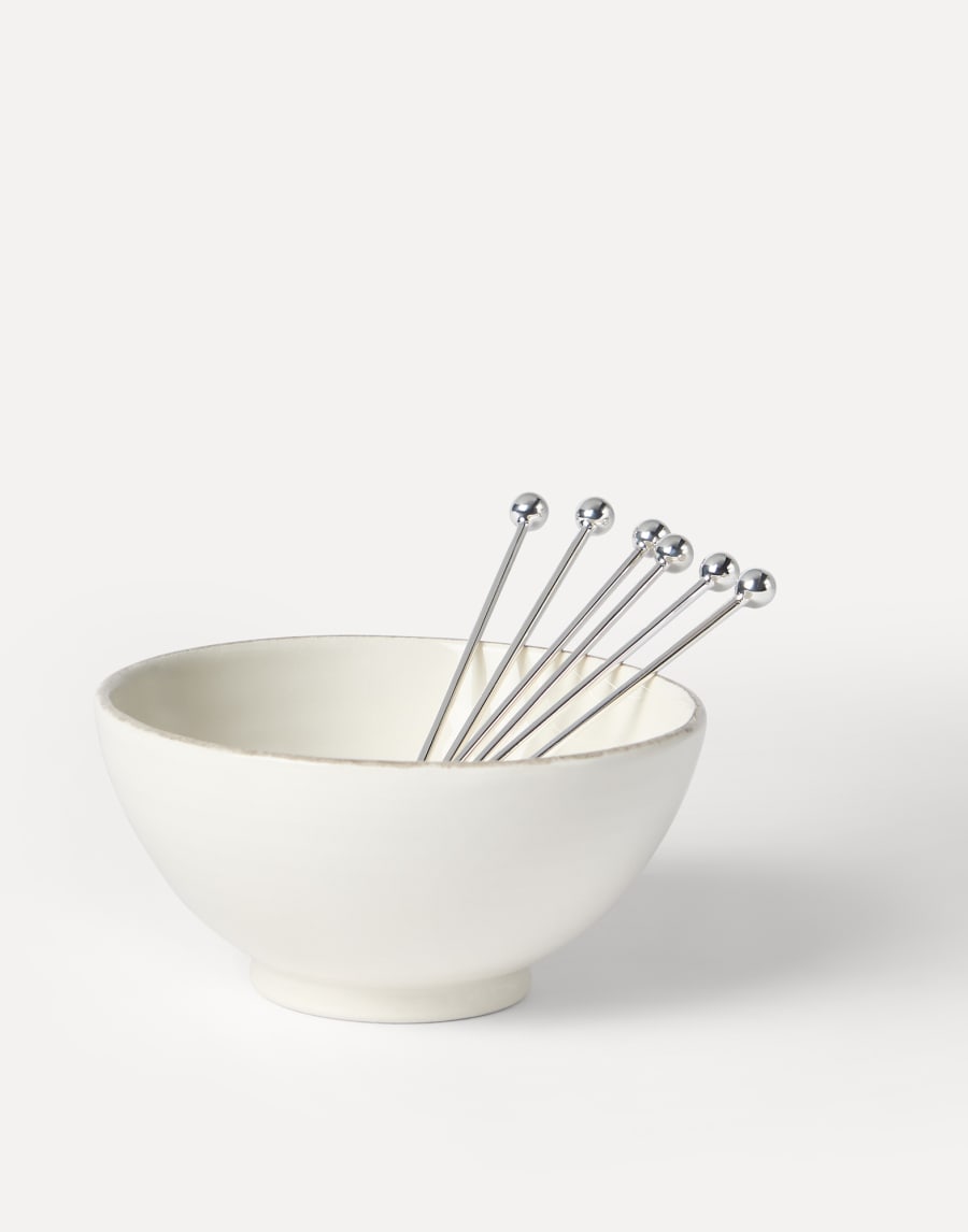 箸 6膳セット ライトグレー ライフスタイル - Brunello Cucinelli