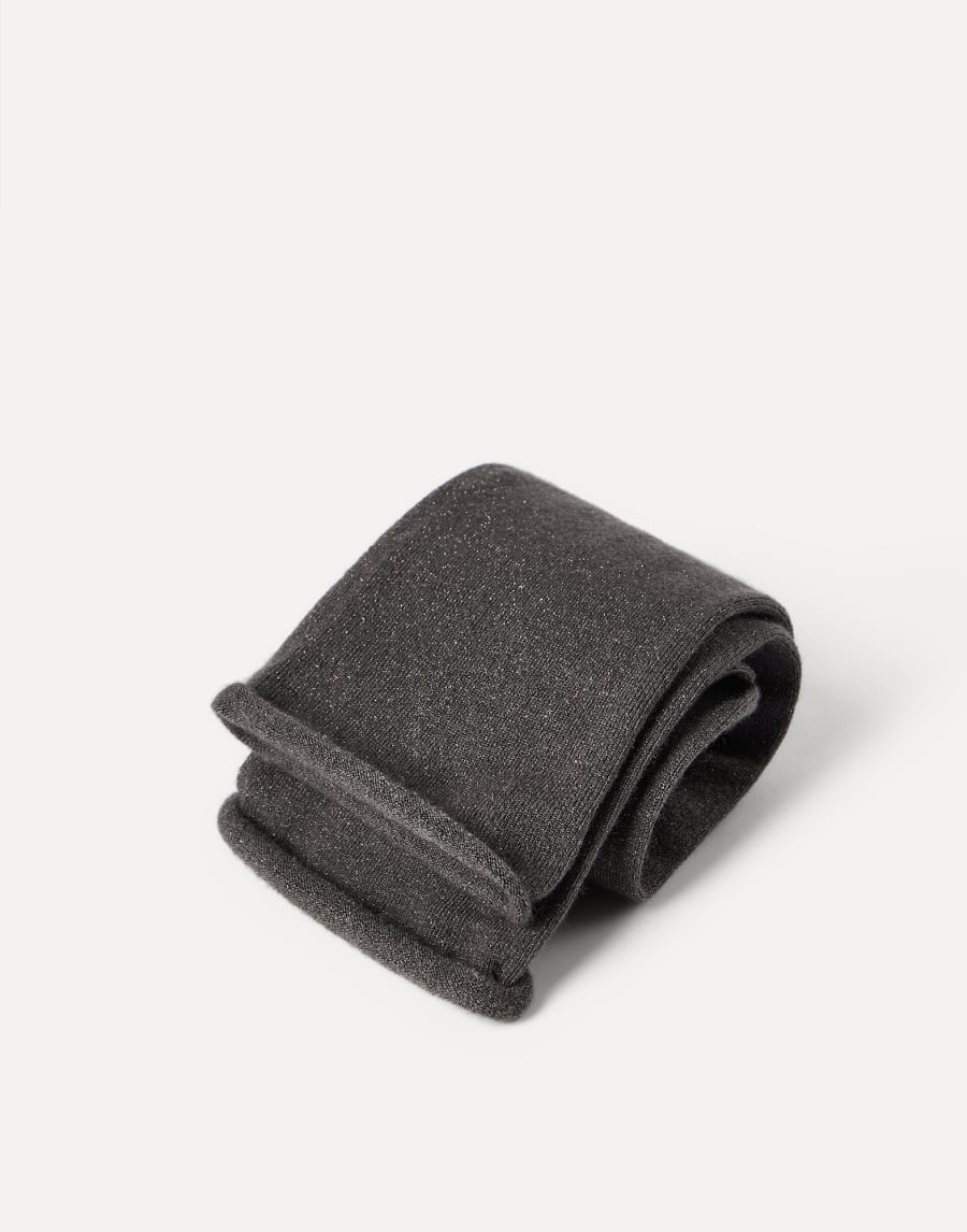 Cashmere knit socks Anthracite Woman - Brunello Cucinelli