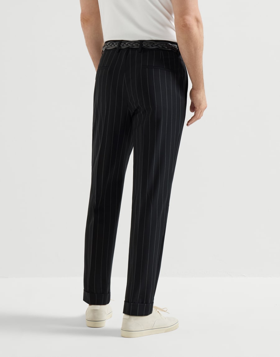 Virgin wool trousers Black Man - Brunello Cucinelli