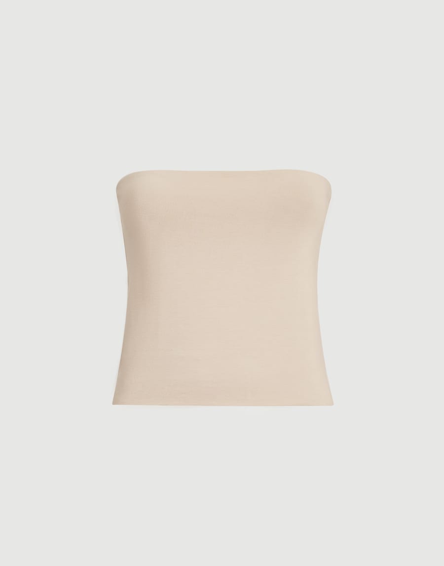 Bandeau top Beige Woman - Brunello Cucinelli