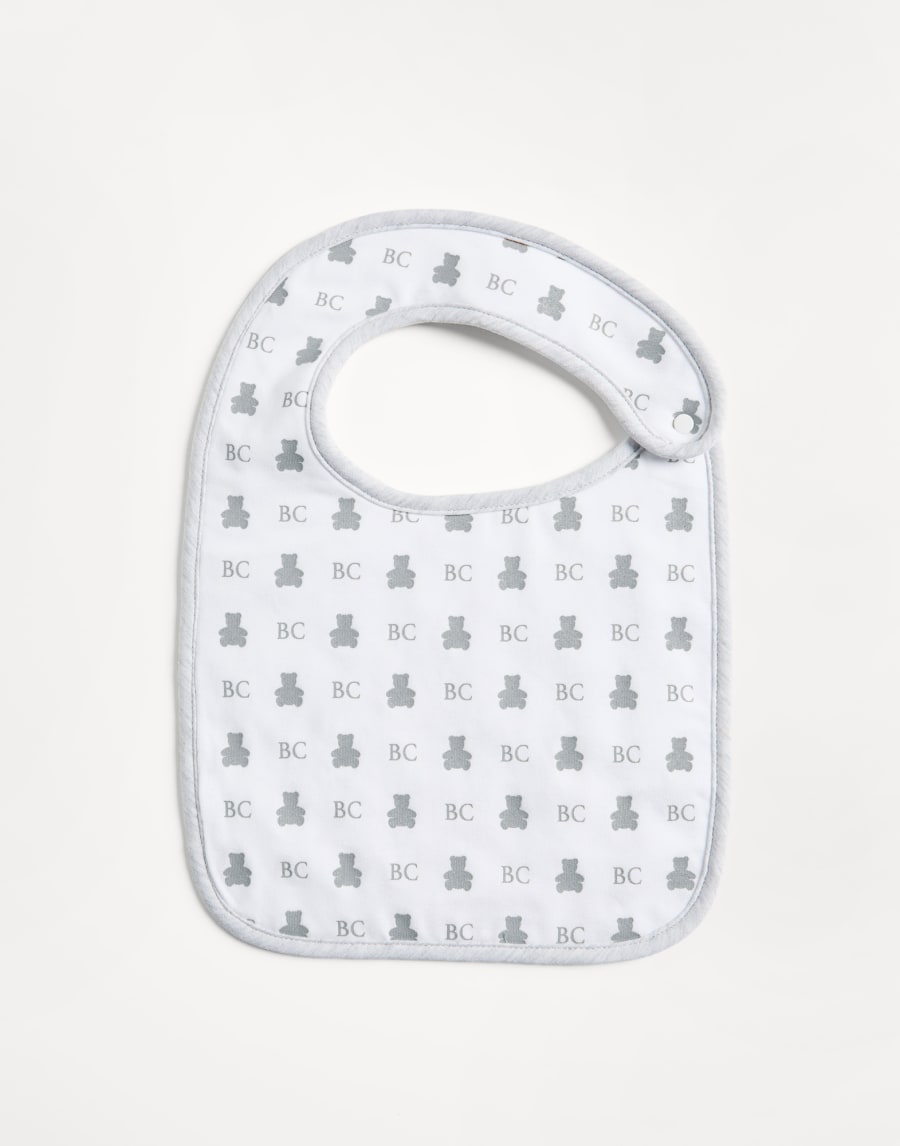 Набор из двух нагрудников Baby Bernie Светло-Серый Малыши - Brunello Cucinelli