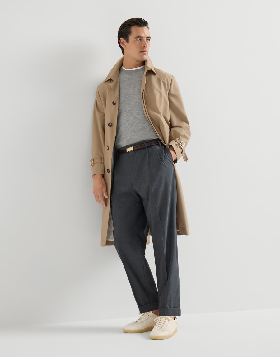 Deerskin sneakers Butter Man - Brunello Cucinelli