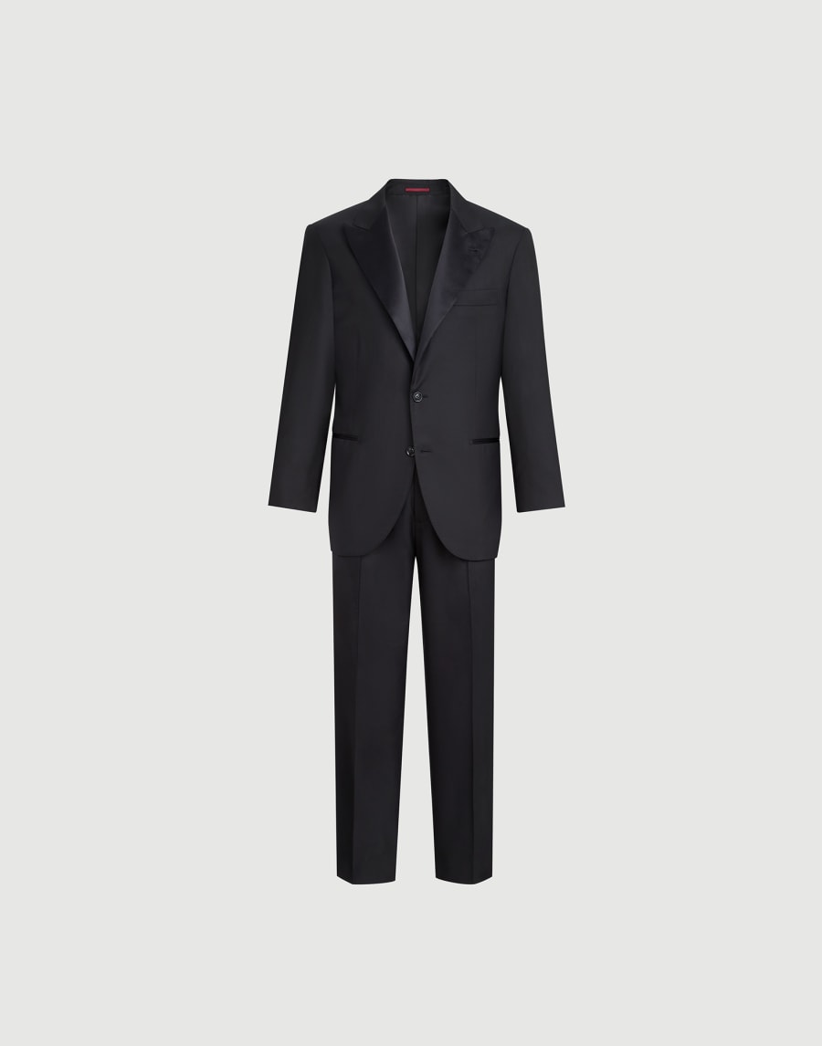 剑领设计无尾礼服 黑色 男款 - Brunello Cucinelli