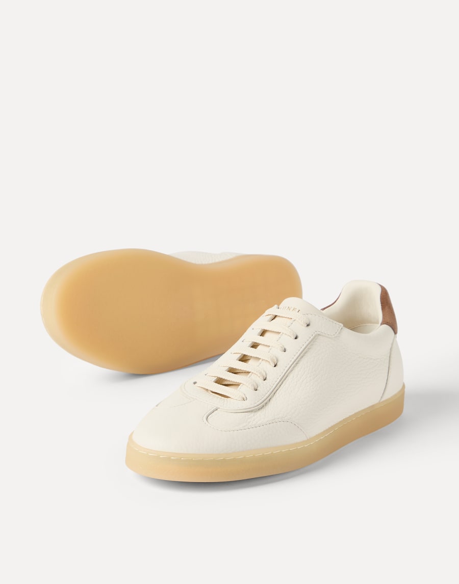 Deerskin sneakers Butter Man - Brunello Cucinelli