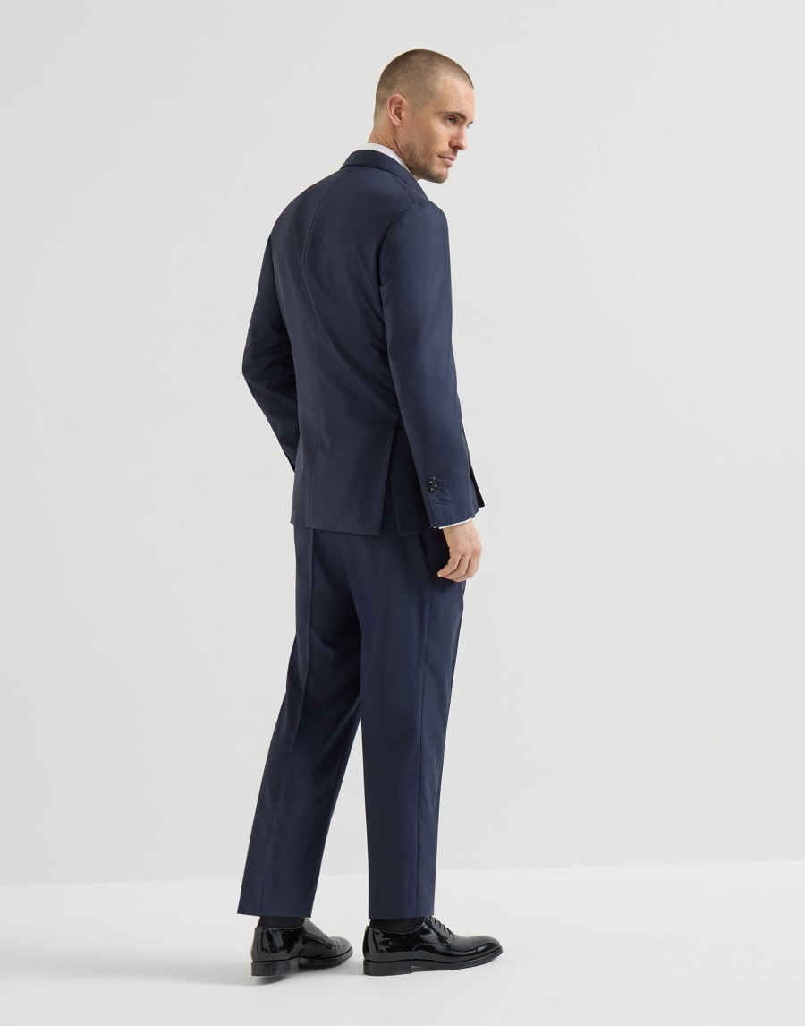 双排扣外套的无尾礼服 海军蓝 男款 - Brunello Cucinelli