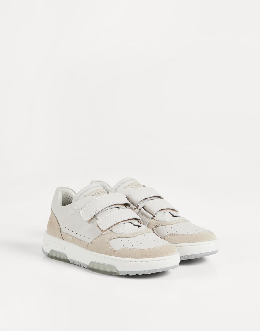 Sneakers avec straps Panama Garçon - Brunello Cucinelli