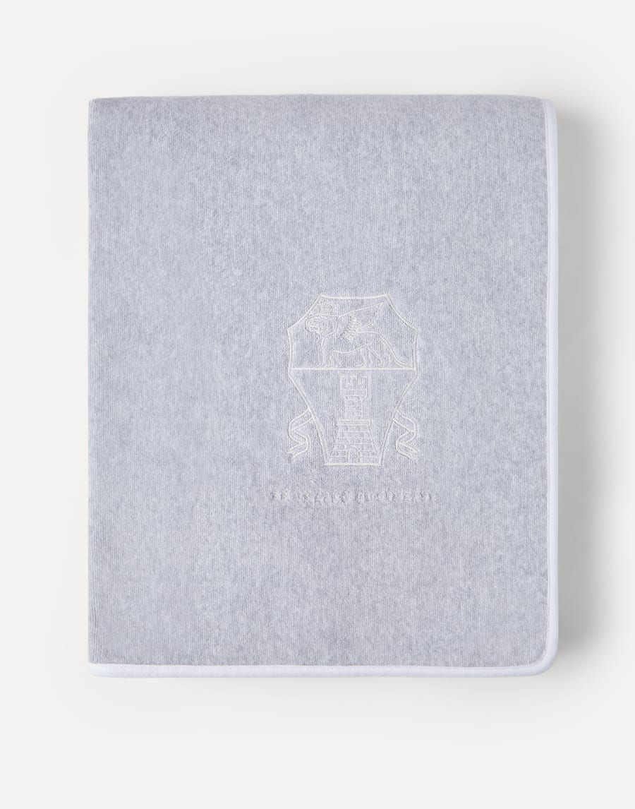 Terrycloth towel Grey Lifestyle - Brunello Cucinelli