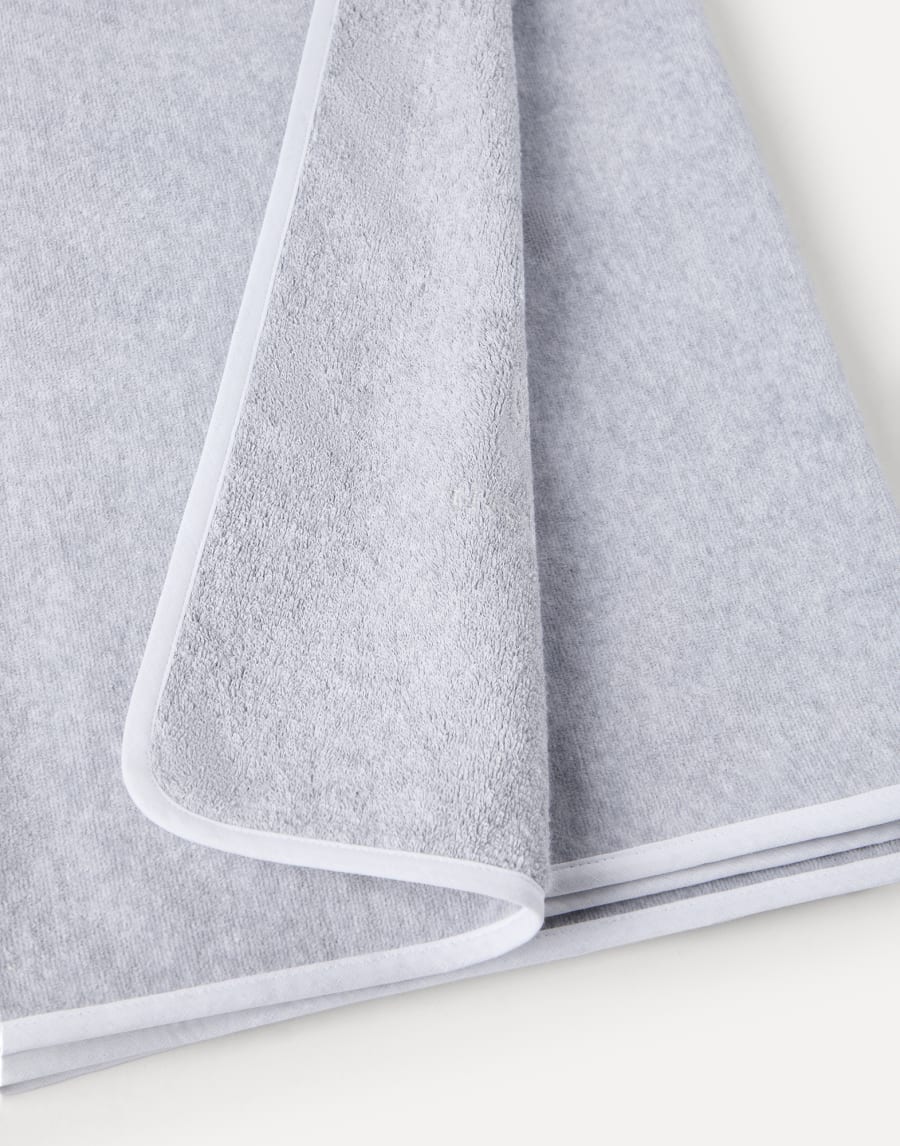 Terrycloth towel Grey Lifestyle - Brunello Cucinelli