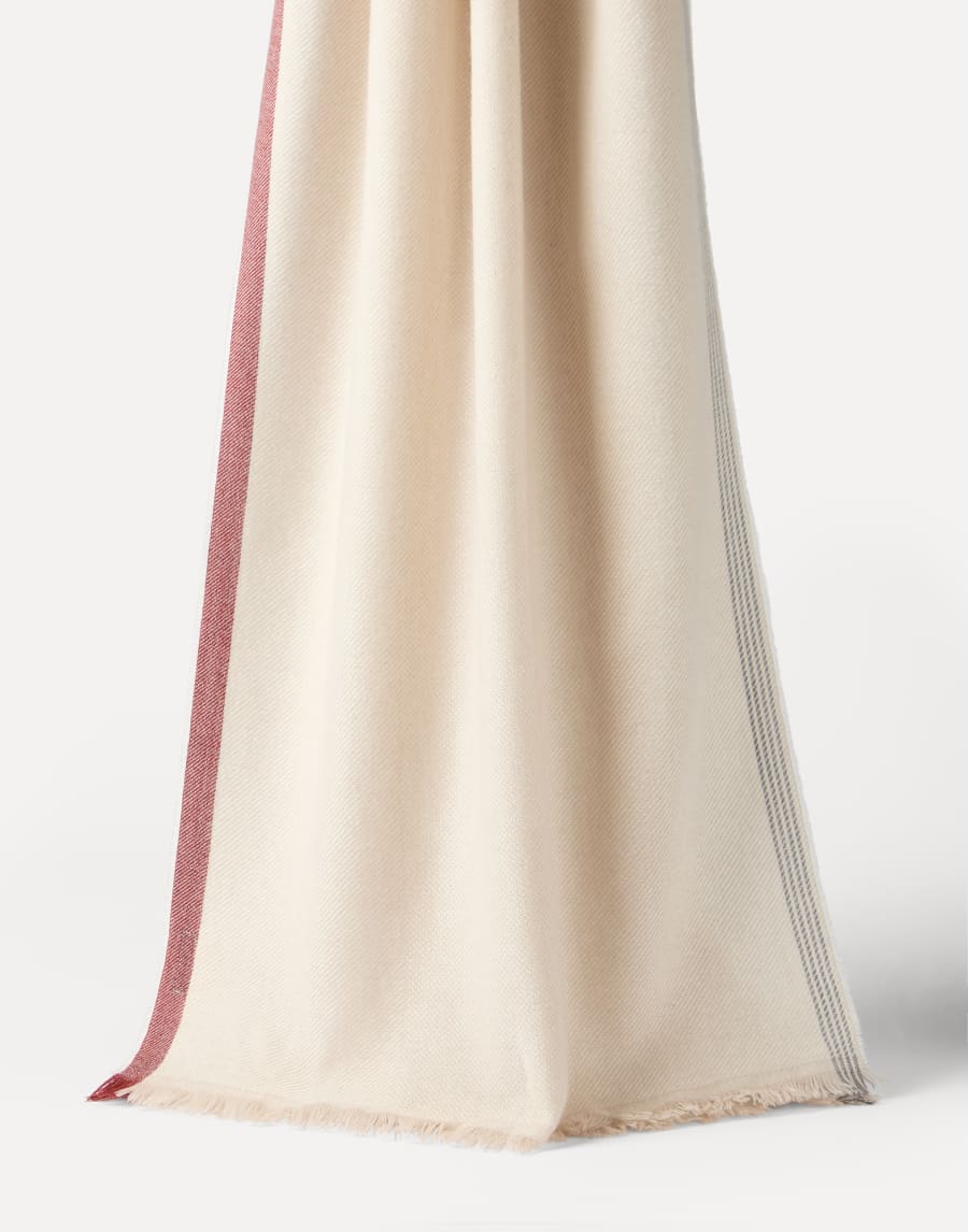 Écharpe en cachemire Sable Homme - Brunello Cucinelli