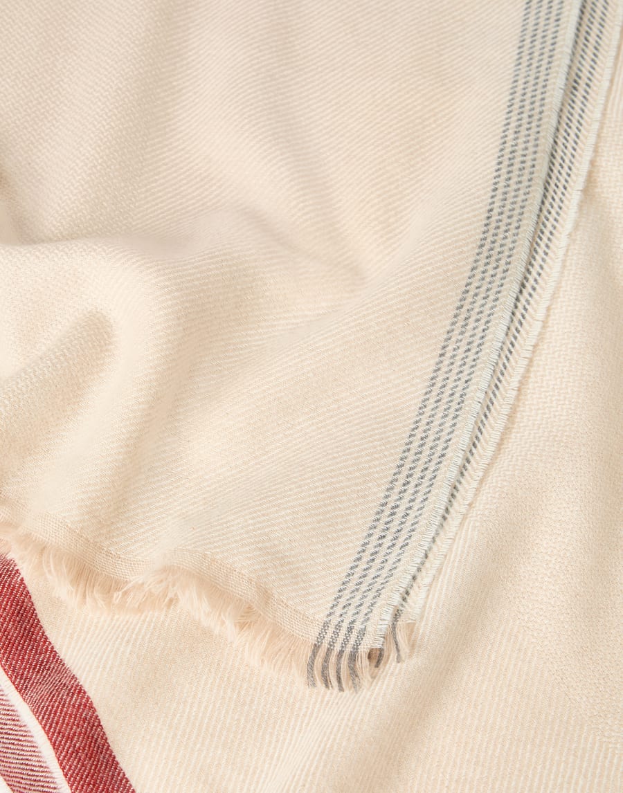 Écharpe en cachemire Sable Homme - Brunello Cucinelli