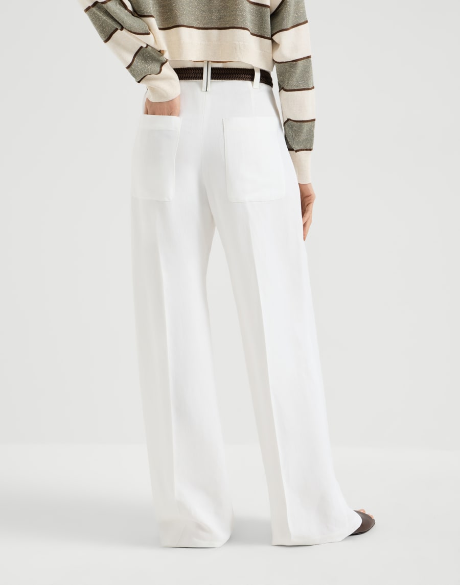 Pantalone Wide Panama Woman - Brunello Cucinelli