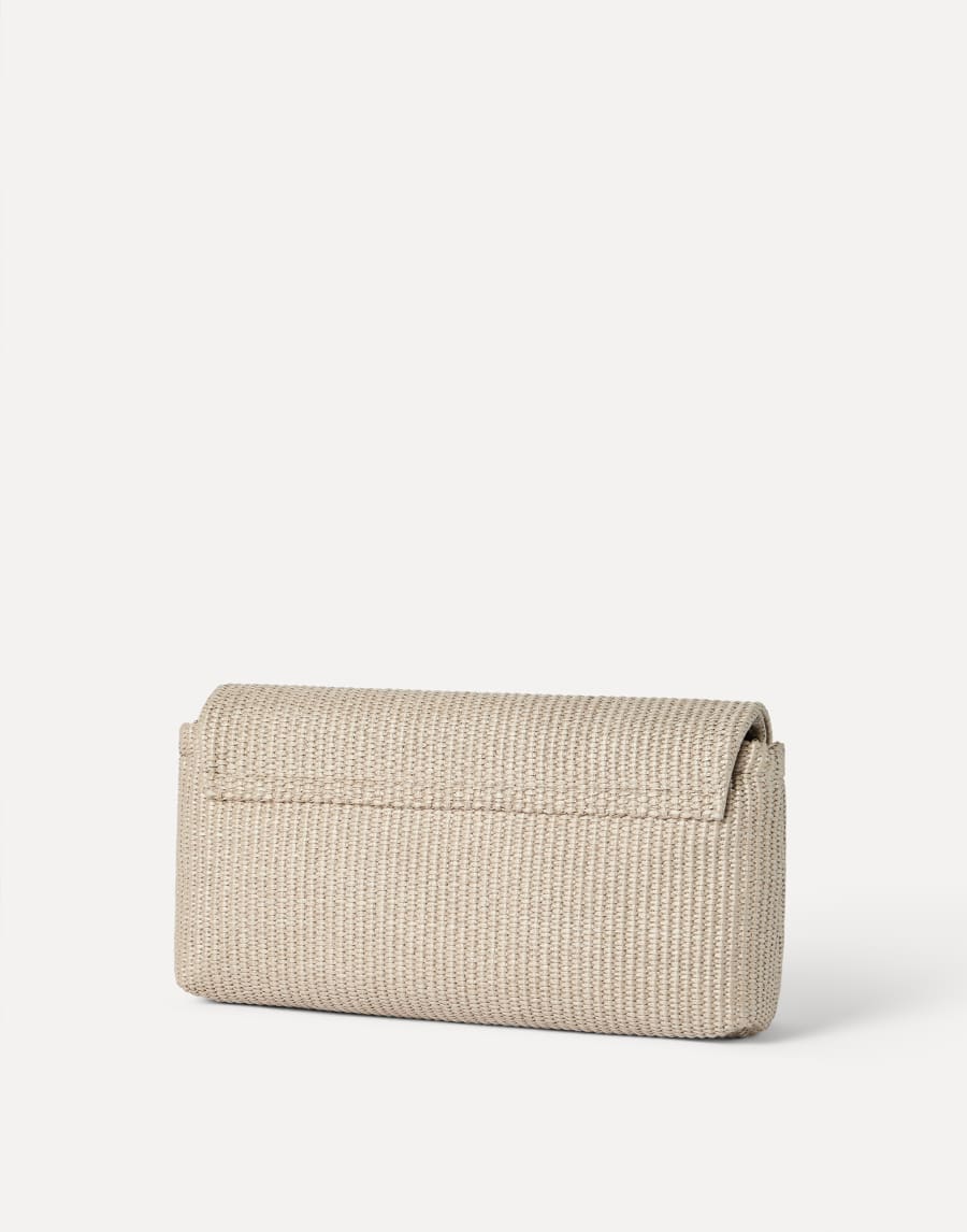 Sartorial clutch bag Beige Woman - Brunello Cucinelli
