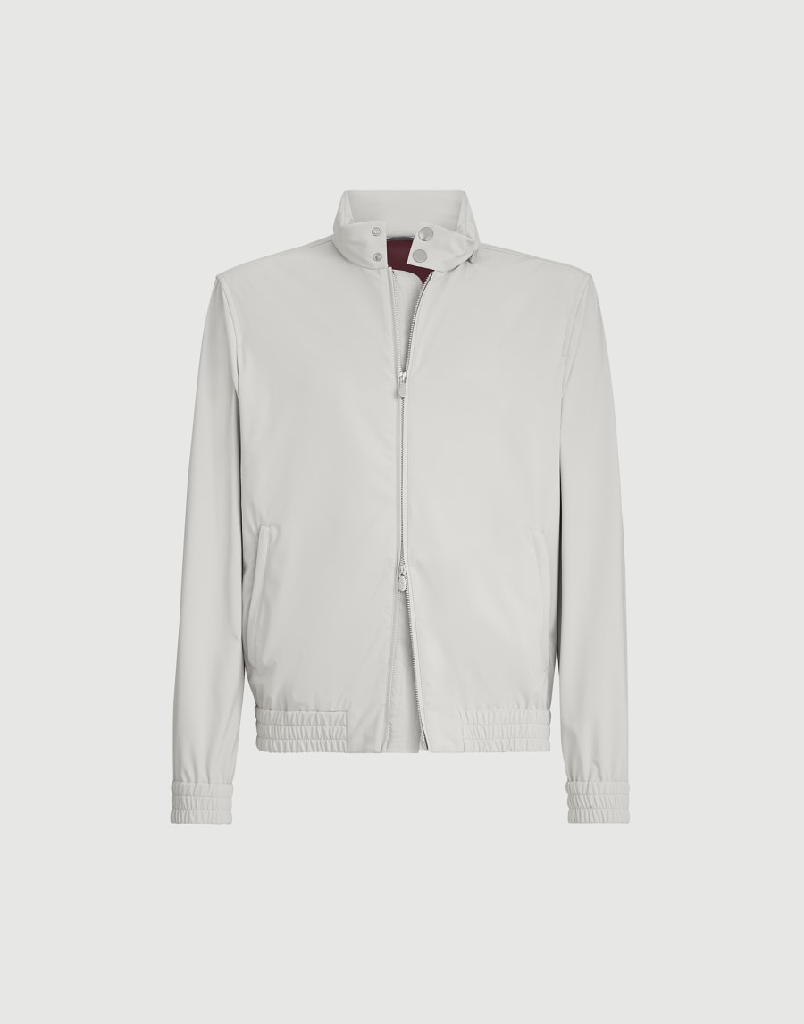 Nylon jacket Light Grey Man - Brunello Cucinelli