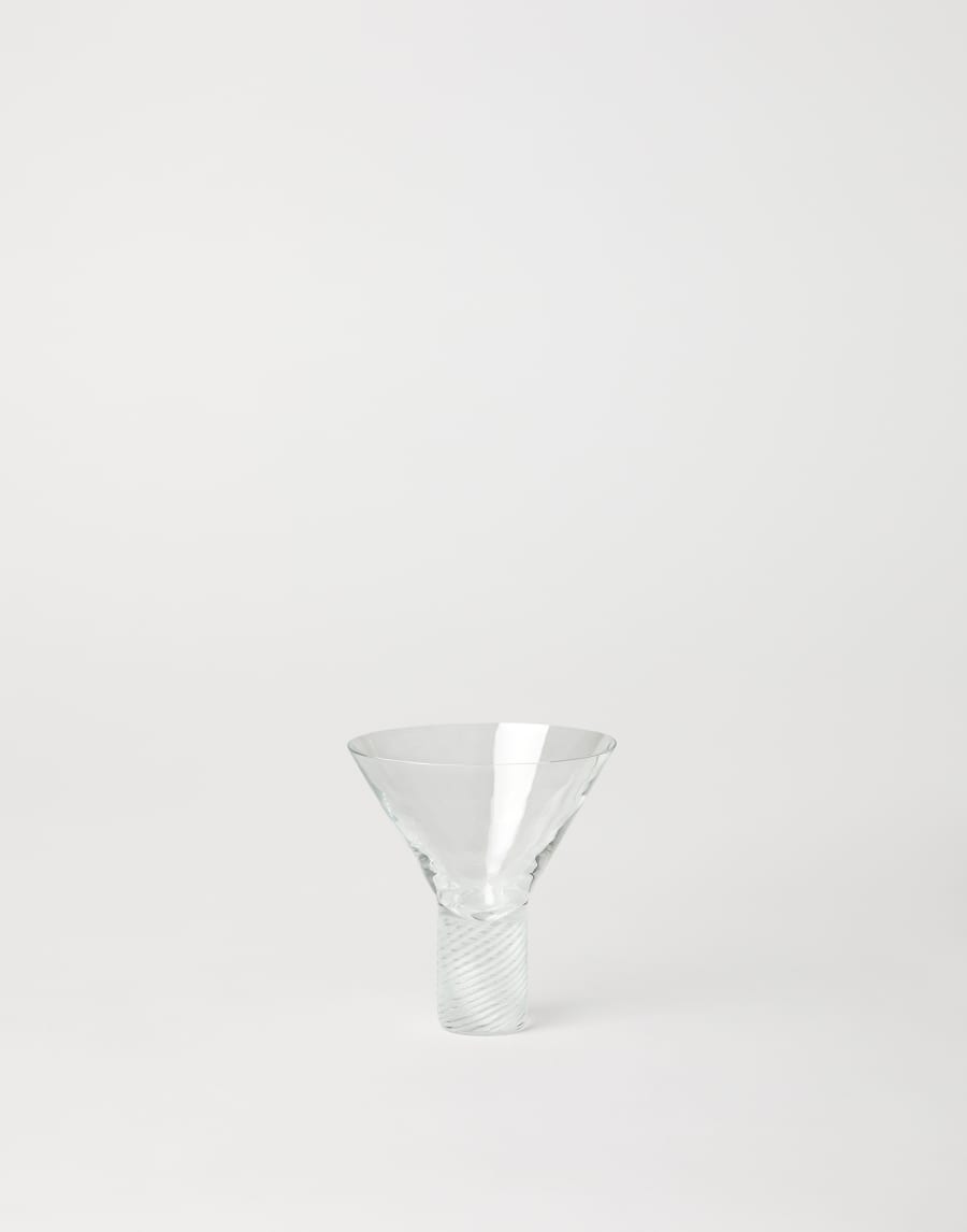 ムラーノガラス マティーニグラス クリア ライフスタイル - Brunello Cucinelli