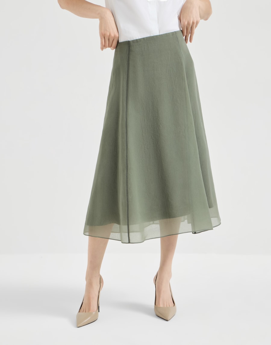 Circle skirt Green Woman - Brunello Cucinelli