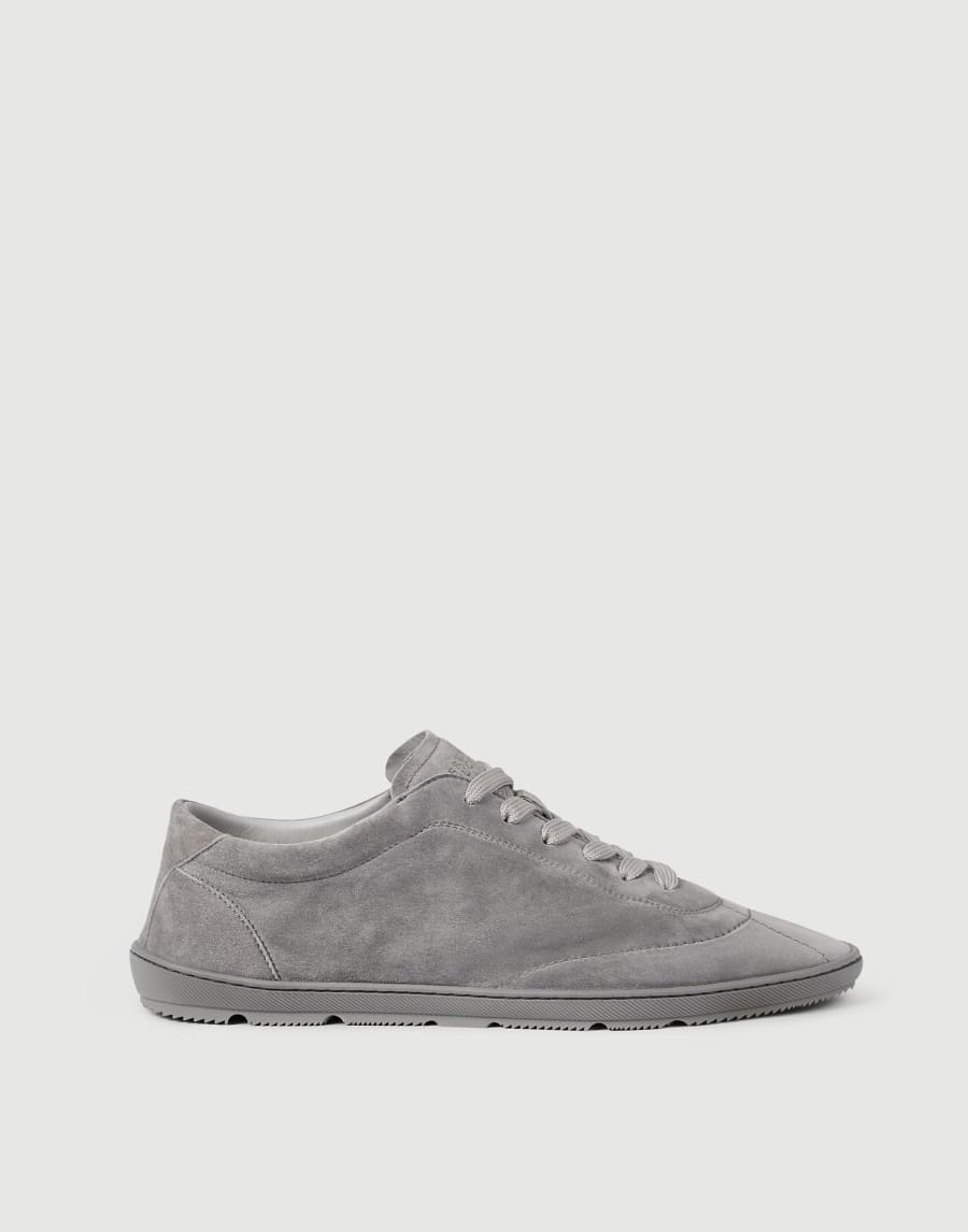 Suede sneakers Grey Man - Brunello Cucinelli