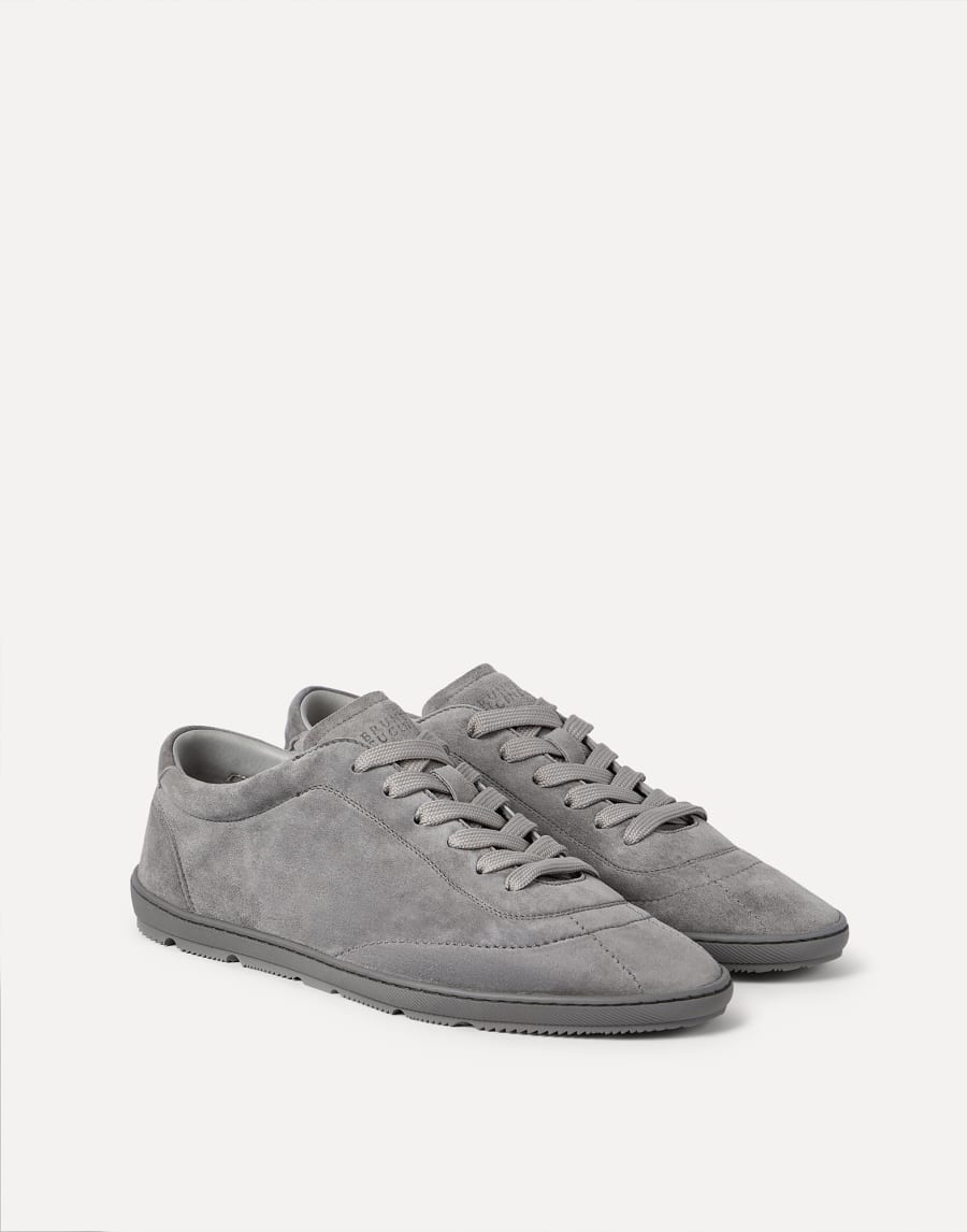 Suede sneakers Grey Man - Brunello Cucinelli