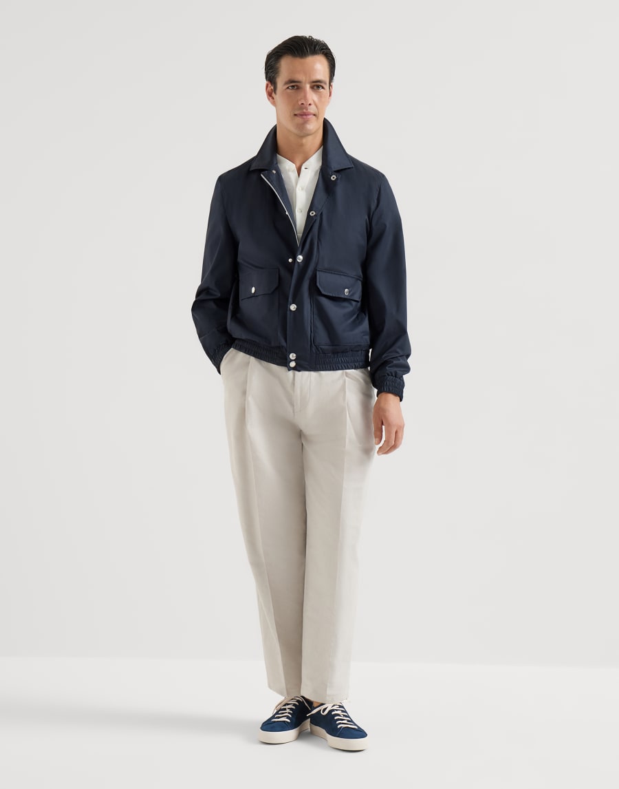 Suede sneakers Blue Man - Brunello Cucinelli