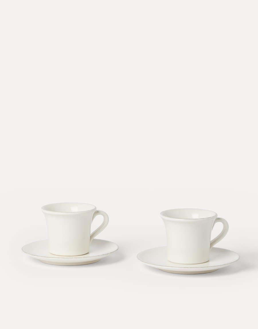 Tea cup set Milk Lifestyle - Brunello Cucinelli
