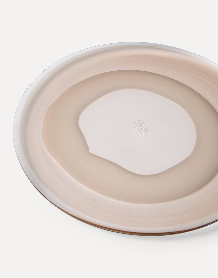 Plat Holiday en verre de Murano Nature Lifestyle - Brunello Cucinelli