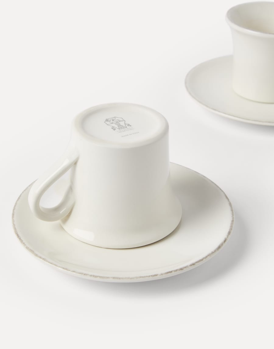 Tea cup set Milk Lifestyle - Brunello Cucinelli