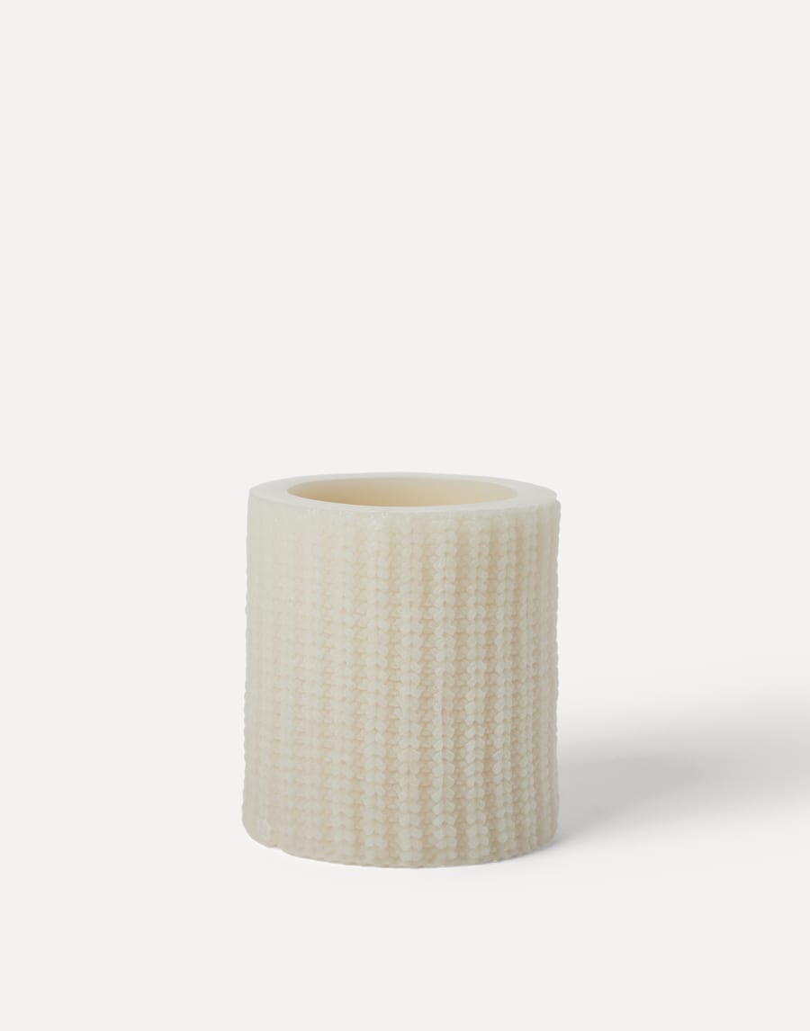 Large wax lantern Ecru Lifestyle - Brunello Cucinelli