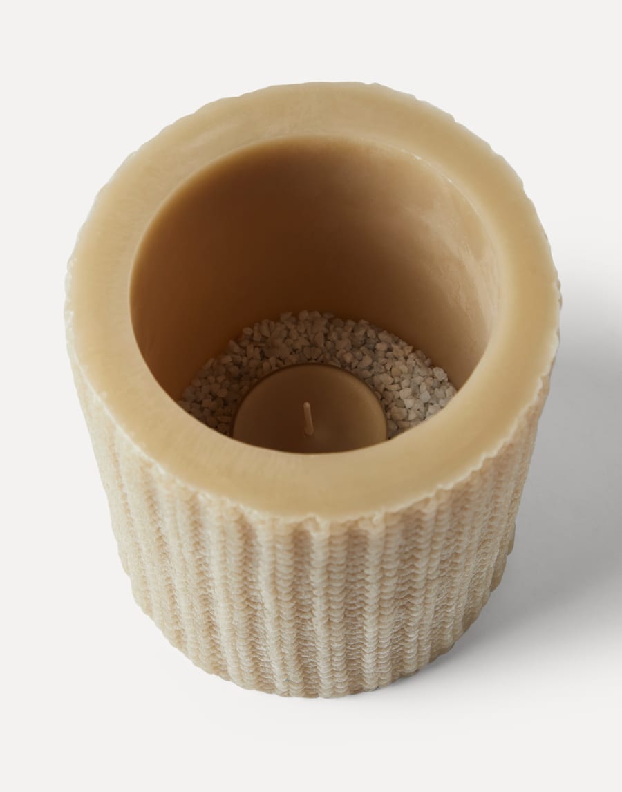 Large wax lantern Sand Lifestyle - Brunello Cucinelli