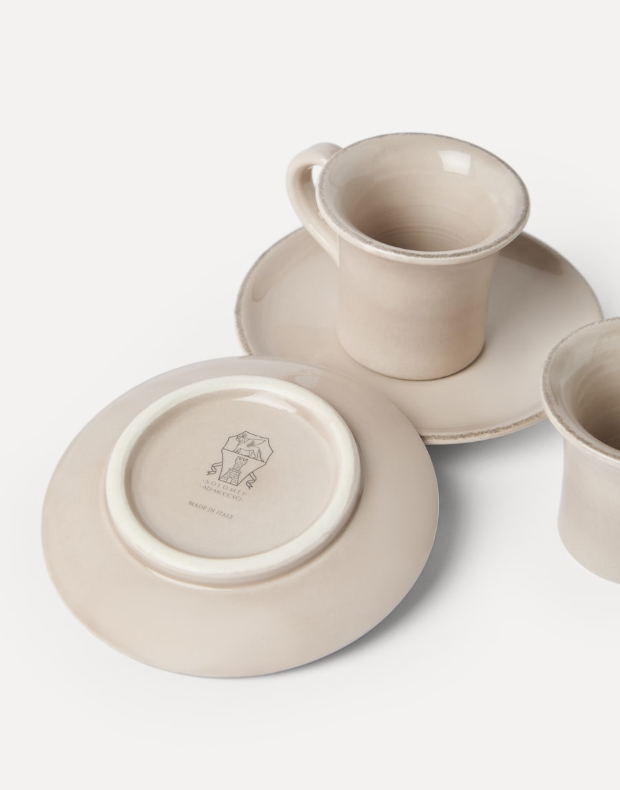 Coffee cup set Brown Lifestyle - Brunello Cucinelli