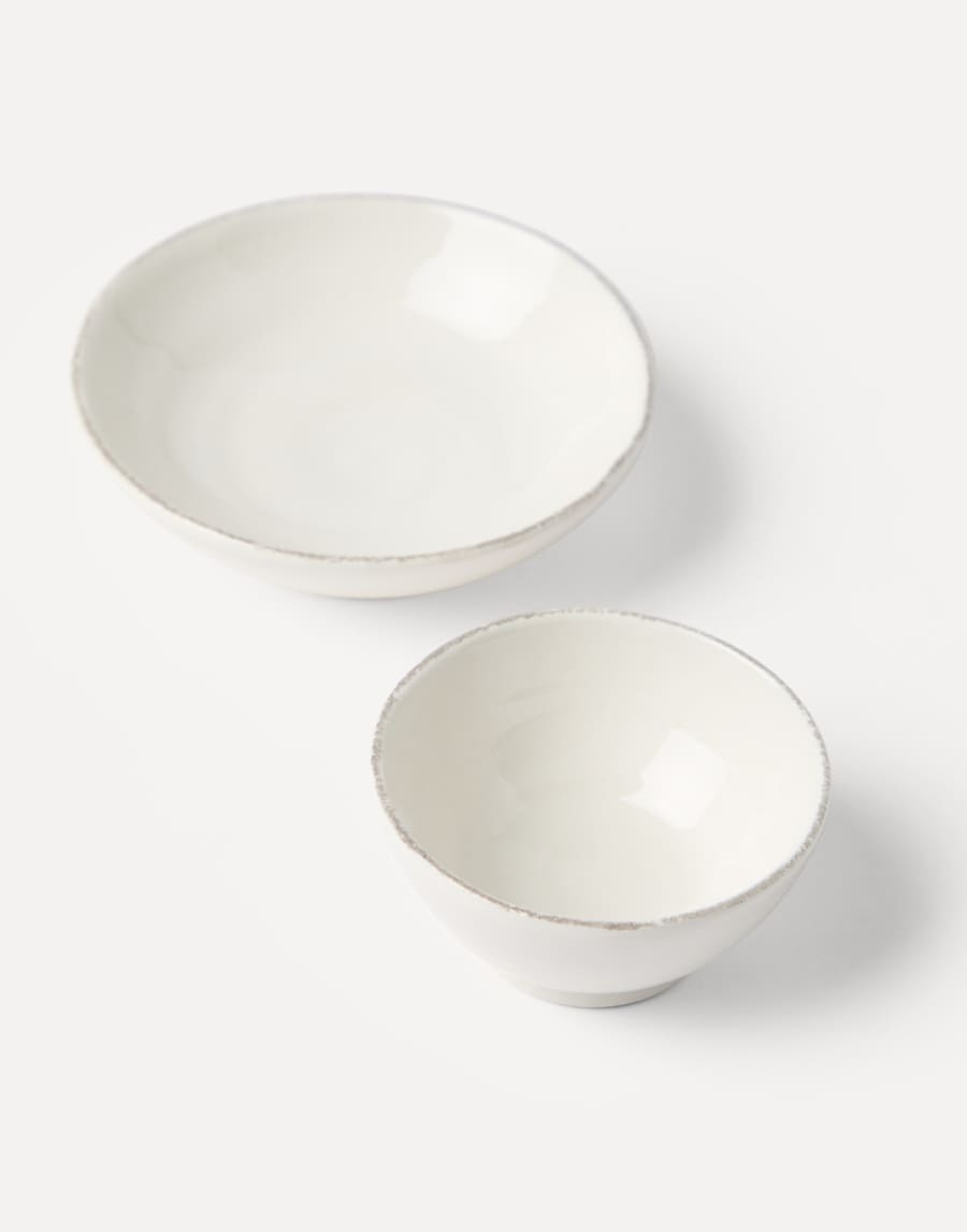 Bowl set Milk Lifestyle - Brunello Cucinelli