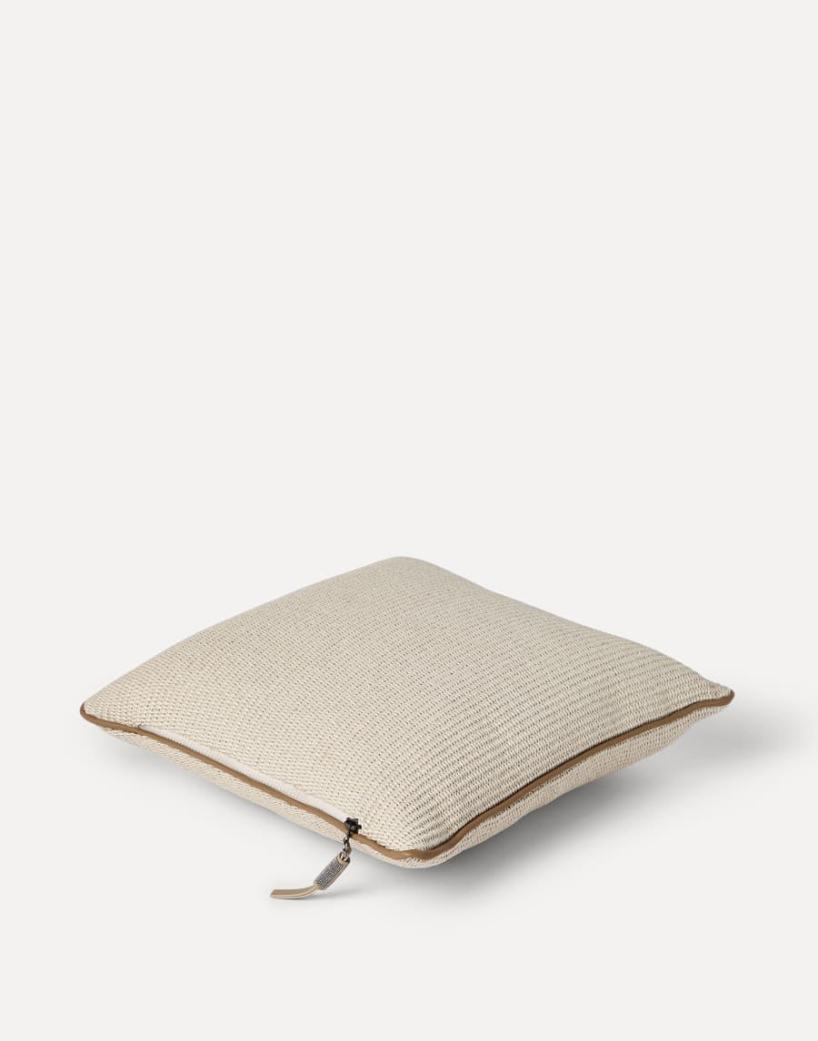 Подушка из рафии Панама Стиль жизни - Brunello Cucinelli