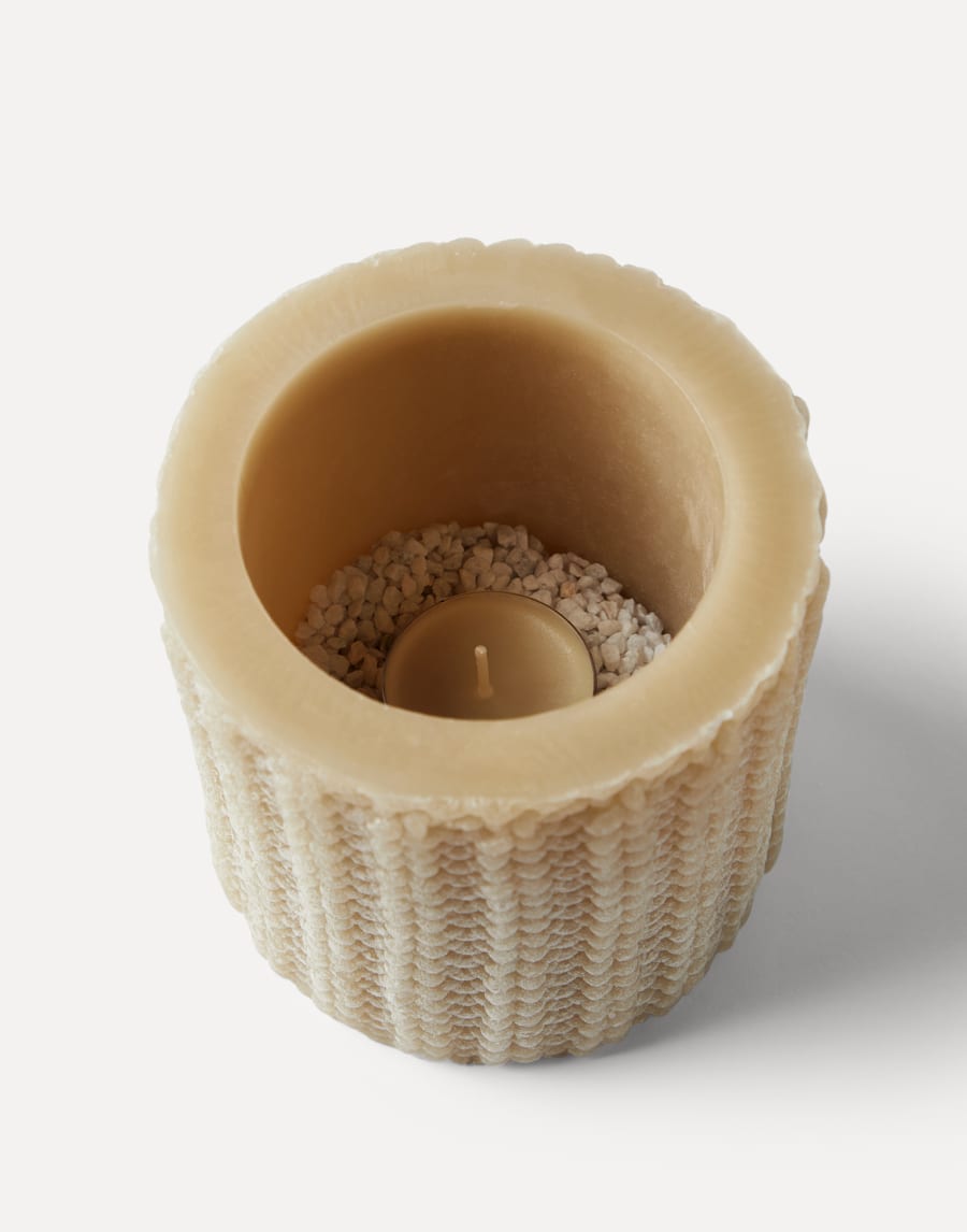 Small wax lantern Sand Lifestyle - Brunello Cucinelli