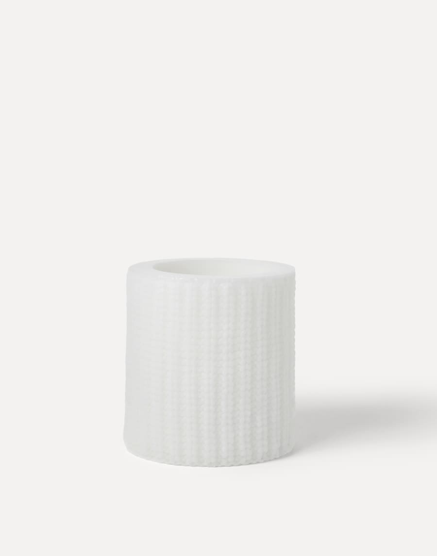 Large wax lantern White Lifestyle - Brunello Cucinelli