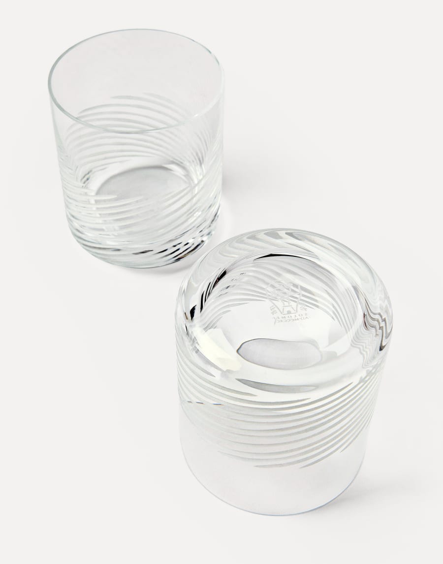 Whisky glasses in Murano glass Transparent Lifestyle - Brunello Cucinelli