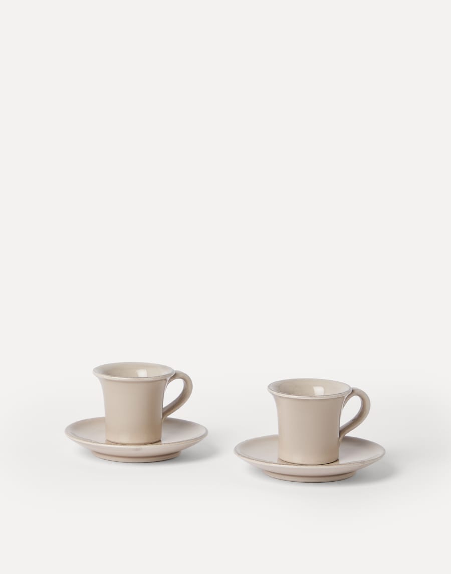 Coffee cup set Brown Lifestyle - Brunello Cucinelli