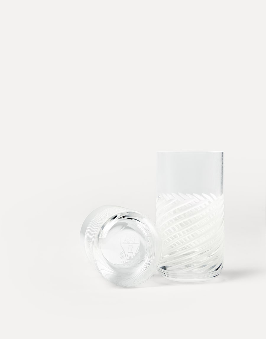 Amaro glasses in Murano glass Transparent Lifestyle - Brunello Cucinelli