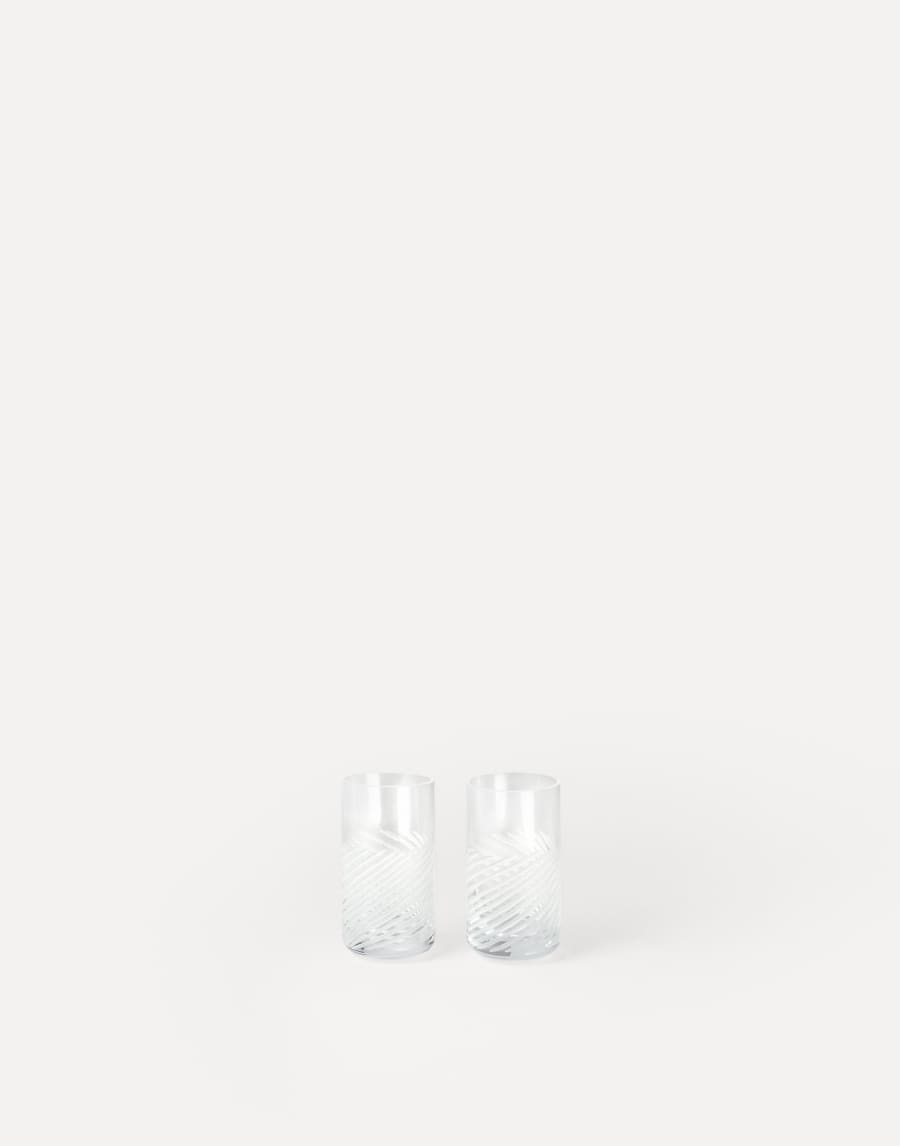 Amaro glasses in Murano glass Transparent Lifestyle - Brunello Cucinelli