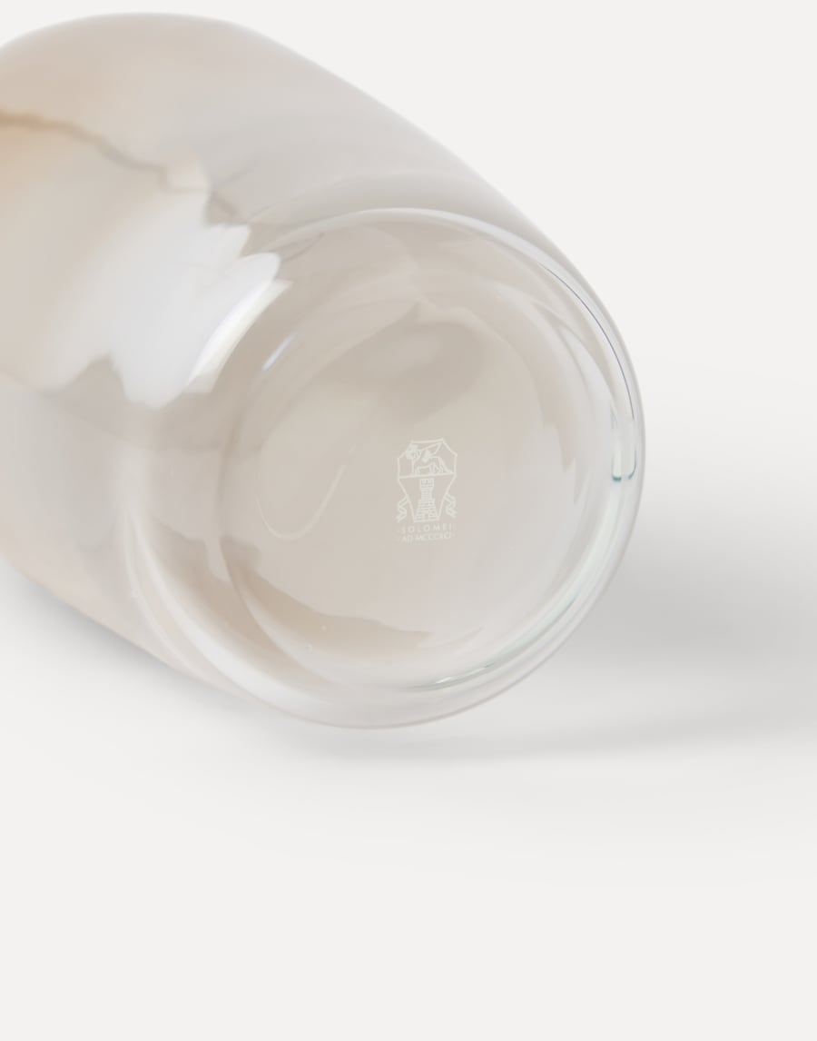 Nuanced Murano glass vase Natural Lifestyle - Brunello Cucinelli