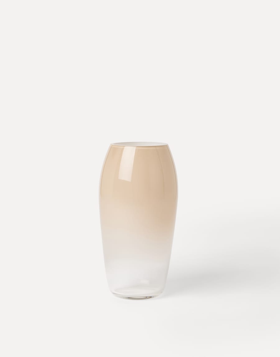 Nuanced Murano glass vase Natural Lifestyle - Brunello Cucinelli