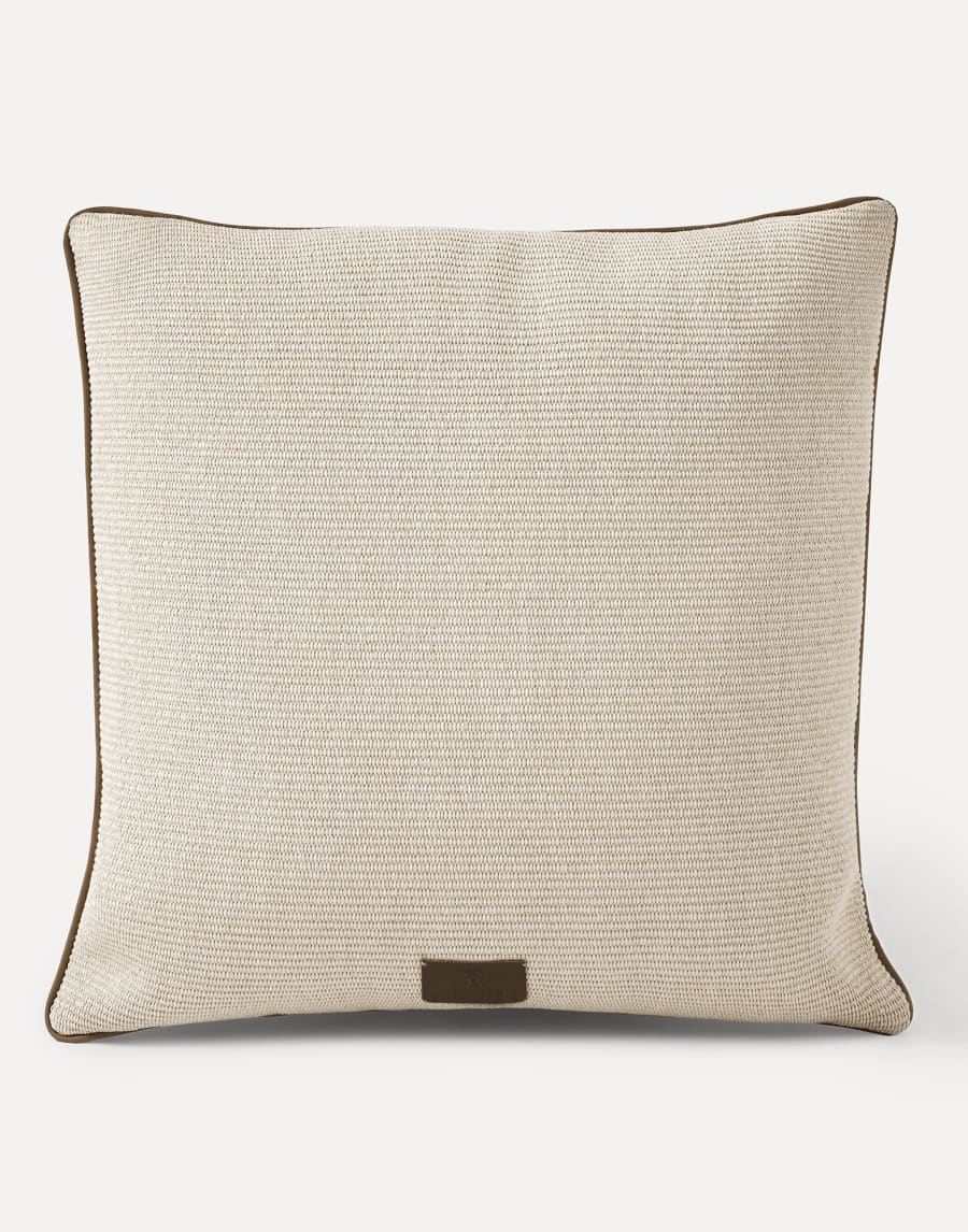 Cotton maxi cushion Panama Lifestyle - Brunello Cucinelli