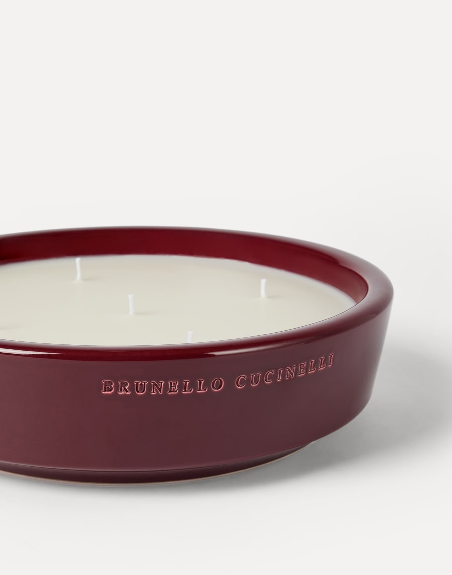 Extra-large candle Red Lifestyle - Brunello Cucinelli